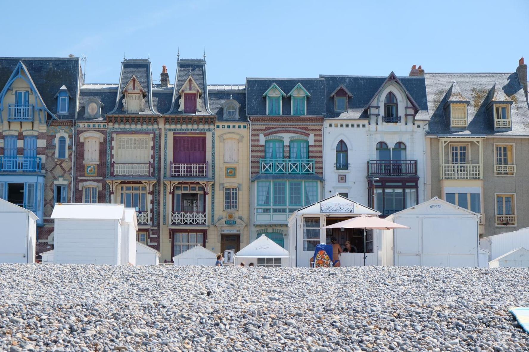 Villa Adele, Bow-Window Vue Mer - Appt 02 Mers-les-Bains Exterior photo