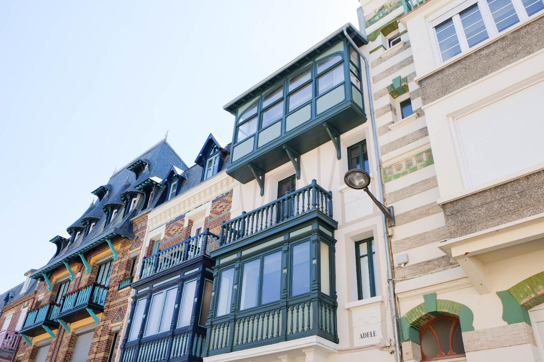 Villa Adele, Bow-Window Vue Mer - Appt 02 Mers-les-Bains Exterior photo